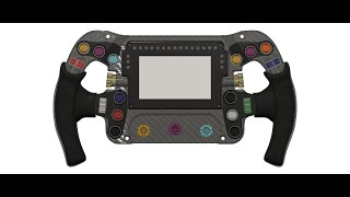 Mercedes F1 Sim racing Steering Wheel assembly