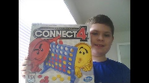 The Original Game of Connect 4 Unboxing and Playing Game With Plush Mario and I