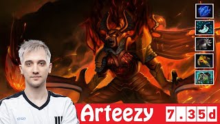 [DOTA 2] Arteezy the LEGION COMMANDER [OFFLANE] [7.35d]