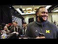 Mike Morris asks his teammates if they can beat him in drills