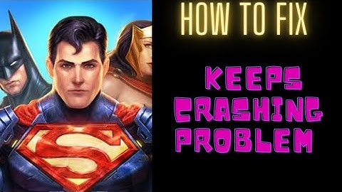 #crashing #dclegends #fing24 HOW TO FIX KEEP CRASHING PROBLEM IN DC LEGENDS | FING 24 😌