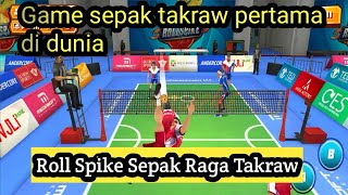 ROLL SPIKE SEPAK RAGA TAKRAW-GAME ANDROID TERBARU screenshot 1