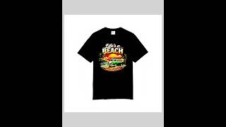 Life's a Beach T-Shirt | Vintage Surf Van Sunset Graphic Tee