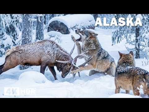 ALASKA SAUVAGE | Survivre au Cœur du Froid Extrême | Documentaire animalier