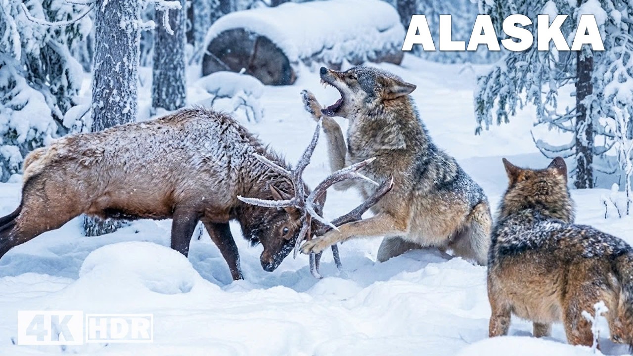 ALASKA SAUVAGE | Survivre au Cœur du Froid Extrême | Documentaire animalier