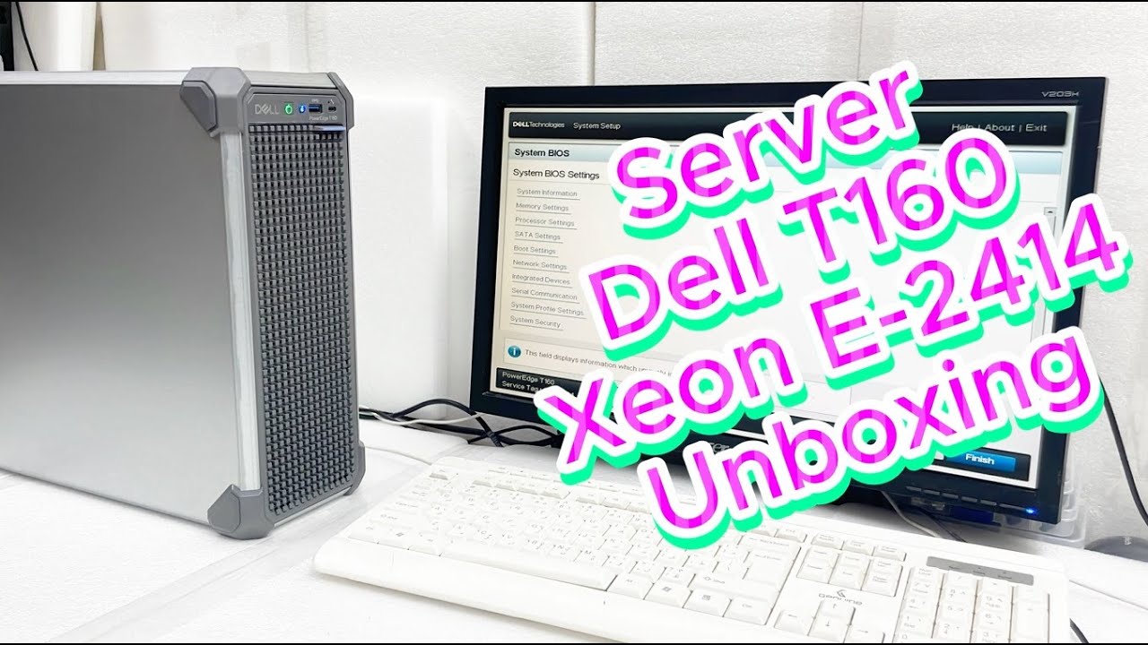 Dell PowerEdge T160 Server Unboxing | Intel Xeon E-2414 | Entry-Level Tower Server