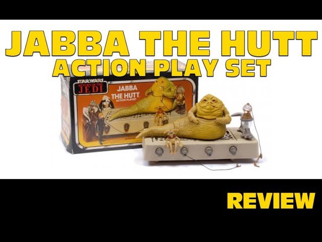 Jabba The Hutt Action Playset, Kenner - YouTube