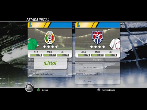 FIFA 06 Gameplay (PS2) - Mexico vs USA