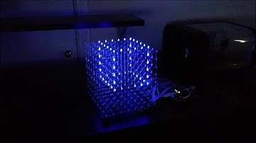 8x8x8 LED Cube - Visual Effects