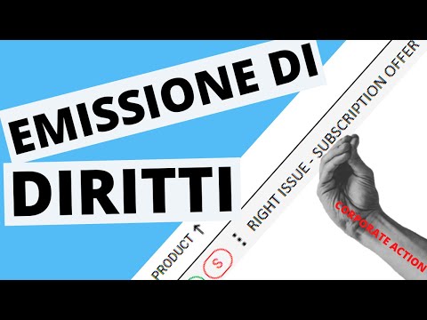 Video: È possibile vendere l'emissione di diritti?