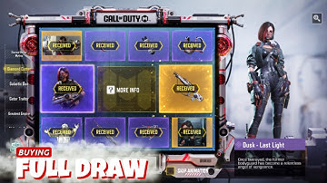 Buying full diamond cutter draw in codm | Buying legendary Type 25 Laser