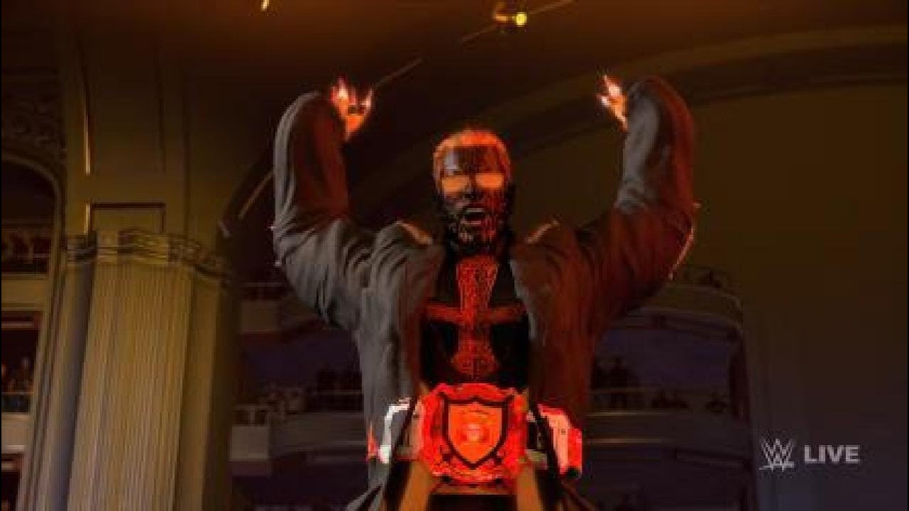 WWE 2K 26 Solid as a microwave championship triple threat match.