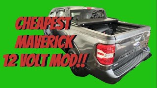 Maverick DIY 12-volt power socket budget install #maverick