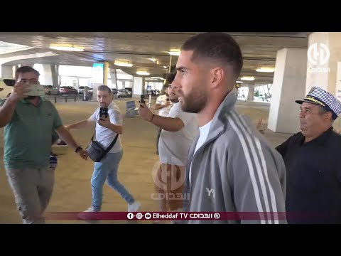 شاهد الوافد الجديد الحارس لوكا زيدان في الجزائر للإلتحاق بتربص الخضر