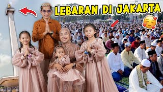 PERTAMAKALI LEBARAN IDUL FITRI DI JAKARTA!! ALHAMDULILLAH BISA KUMPUL KELUARGA BESAR!!