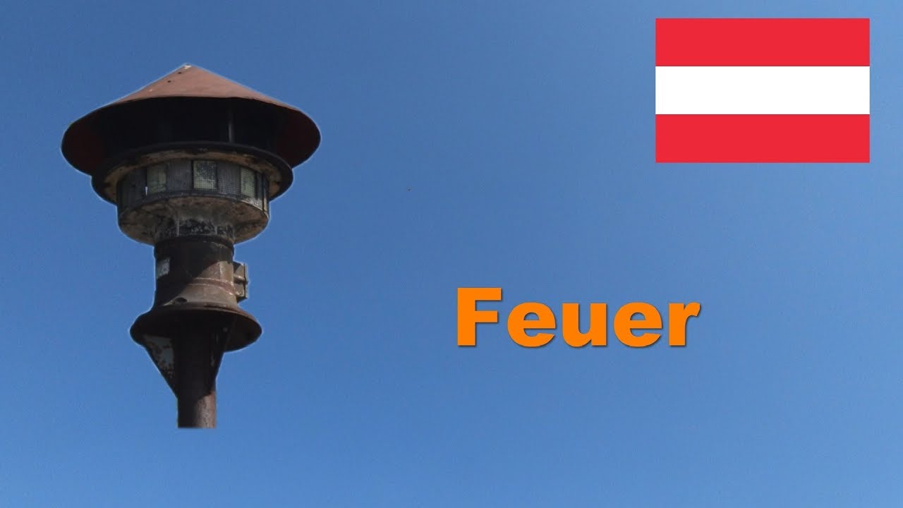 Sirenensignal Feuer (Österreich) 
