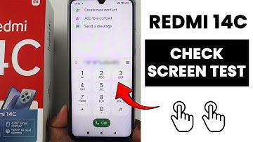 How to Check Screen Test Via Code in Redmi 14c