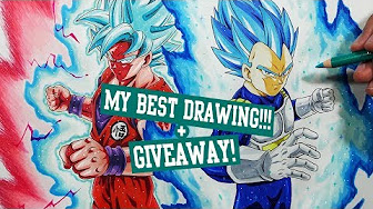 drawing vegeta ssj blue max power goku ssj blue kaioken x10