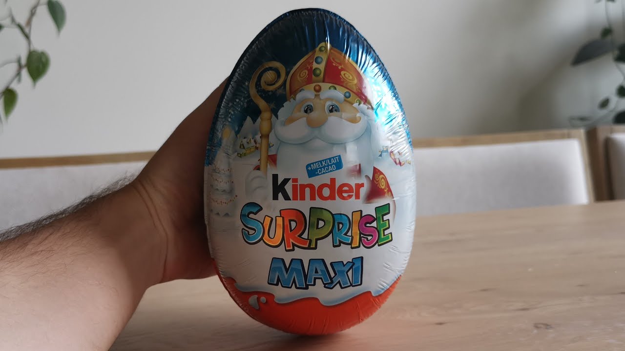 OEUF & JOUET] Super maxi géant Kinder Surprise plein de jouets et oeufs -  Unboxing giant full egg 