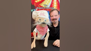 Puppet of the Day – Chef Combo Puppet - The Puppet Hideaway with Eric Thomsen #thepuppethideaway