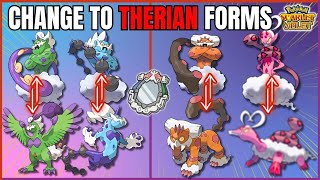 How To Change Tornadus, Thundurus, Landorus \& Enamorus' Form in Pokémon Scarlet and Violet