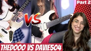 TheDooo vs. Davie504 Battle Part 2 | Davie504 Reaction