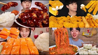 best asmr *satisfying big bites* mukbang compilation pt.2