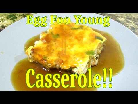 House Special Combination Egg Foo Young Casserole - Chinese Food Recipe - The Wolfe Pit