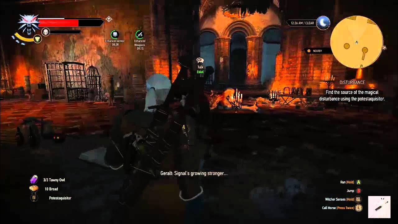 Find The Source Of The Magical Disturbance Using The Potestaquisitor Witcher 3 Find the disturbance Quest with the Potestaquisitor - YouTube