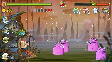 Swamp Attack - Episode 4. Level 19 Gameplay Android walkthrough