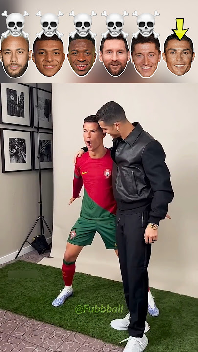 Neymar, Mbappe, Vini Jr, Messi, Lewandowski, Ronaldo #footballshorts