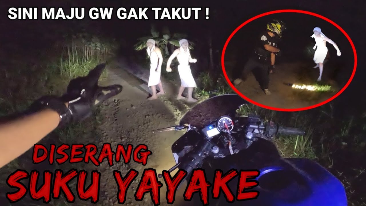 MENEGANGKAN‼️DISERANG SUKU YAYAKE TIBA2 INI YANG TERJADI | BLUSUKAN HORROR TENGAH MALAM