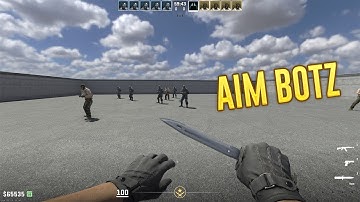 КАРТА ДЛЯ ТРЕНИРОВКИ СТРЕЛЬБЫ CS2 | ТРЕНИРОВКА АИМА В КС2 AIM BOTZ