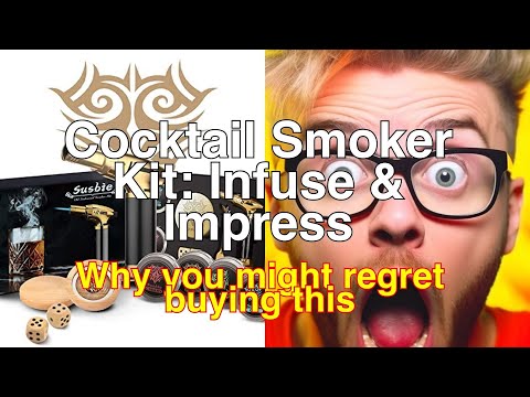 Susbie Cocktail Smoker Kit with Torch-Infuse Cocktails, Wine, Whiskey, Bourbon - Review