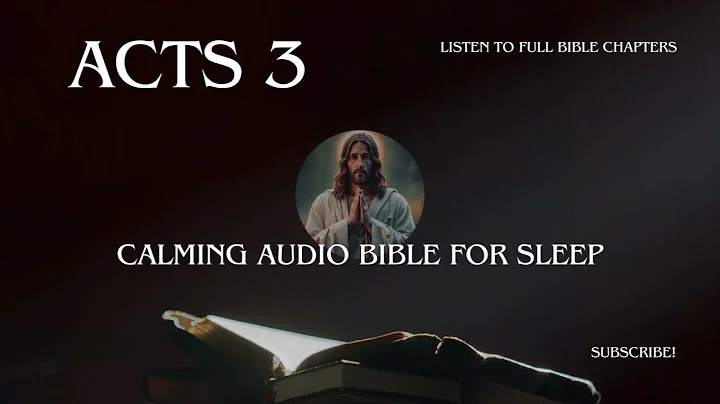 Acts 3 - Book of Acts Audio Bible from New International Version (NIV).