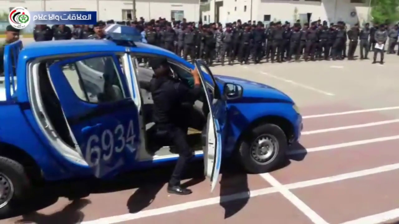 زيارة قائد شرطة بغداد الى مركز التدريب للاشراف على التدريبات المقدمة للدورات المقامة