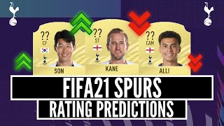 FIFA 21 | SPURS PLAYER RATINGS PREDICTIONS | W\/KANE, SON \& MORE !