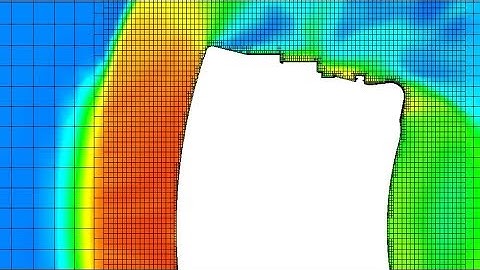 SolidWorks Flow Simulation - Concave Heatshield Reentry Capsule Convex Version Comparison Preview