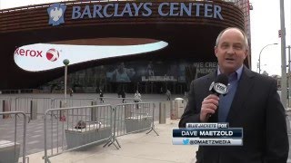 An inside look at the Barclays Center on hockey night