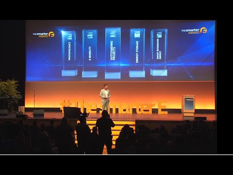 The smarter E AWARD 2025 Ceremony – The Industry Award for Energy and Mobility Innovations - video from Intersolar