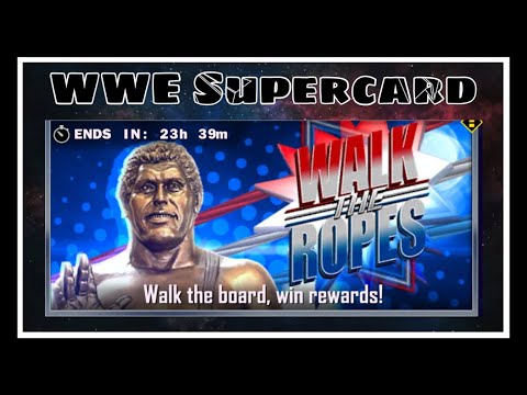 WWE SuperCard: Free Walk the ropes and Free Gift!