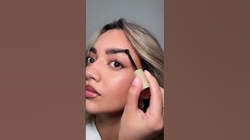 ultimate brow goals. Tara wears our Brow Tint in shade Black.