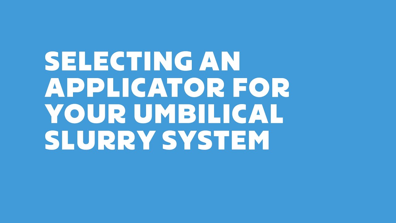 Selecting An Applicator For Your Drag Hose System