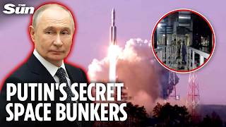 Inside Putins Vast Bunker Cities Hidden Under Remote Space Rocket Base