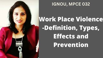 #MPCE-032, BLOCK-3,UNIT-3-Part 1 #IGNOU #MAPC 2nd Yr ,#organisationalbehaviour