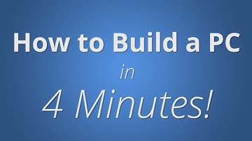 How to Build a PC (in 4 Minutes!)
