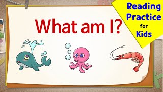 Easy Reading Practice for kids | Short Sentences | What Am I Quiz (1-30)