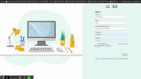 HMH Teacher Log in with Clever