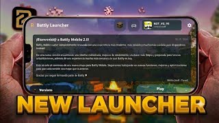 🫯 NEW LAUNCHER FOR 👾 MOBILE PLAYER  AND FPS BOOST 🥵 BATLLY LAUNCHER 🤯 @NOTT_VG 