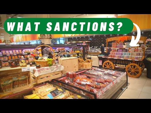 Russian TYPICAL Supermarket After 8 Months of Sanctions